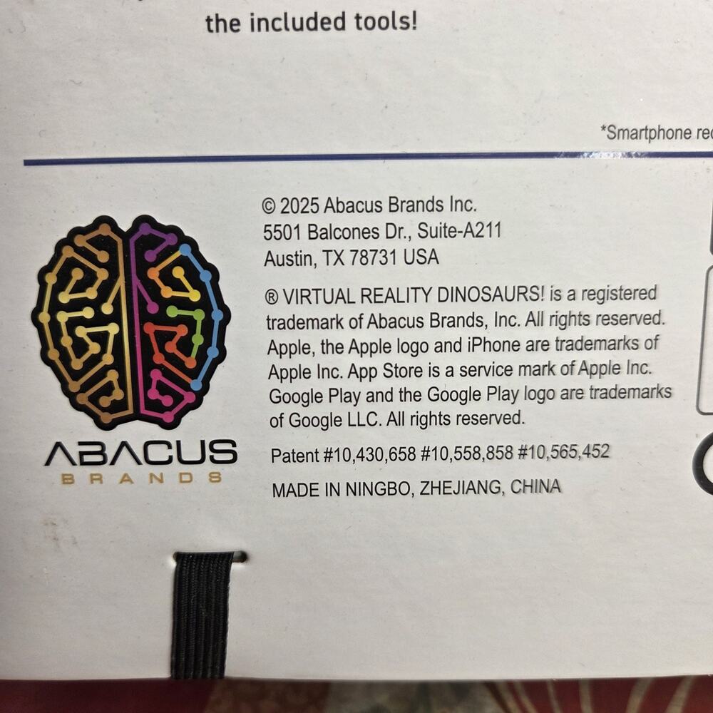New Abacus Illustrated Interactive VR Learning Activity Set Assorted Dinosaurs - Picture 6 of 11